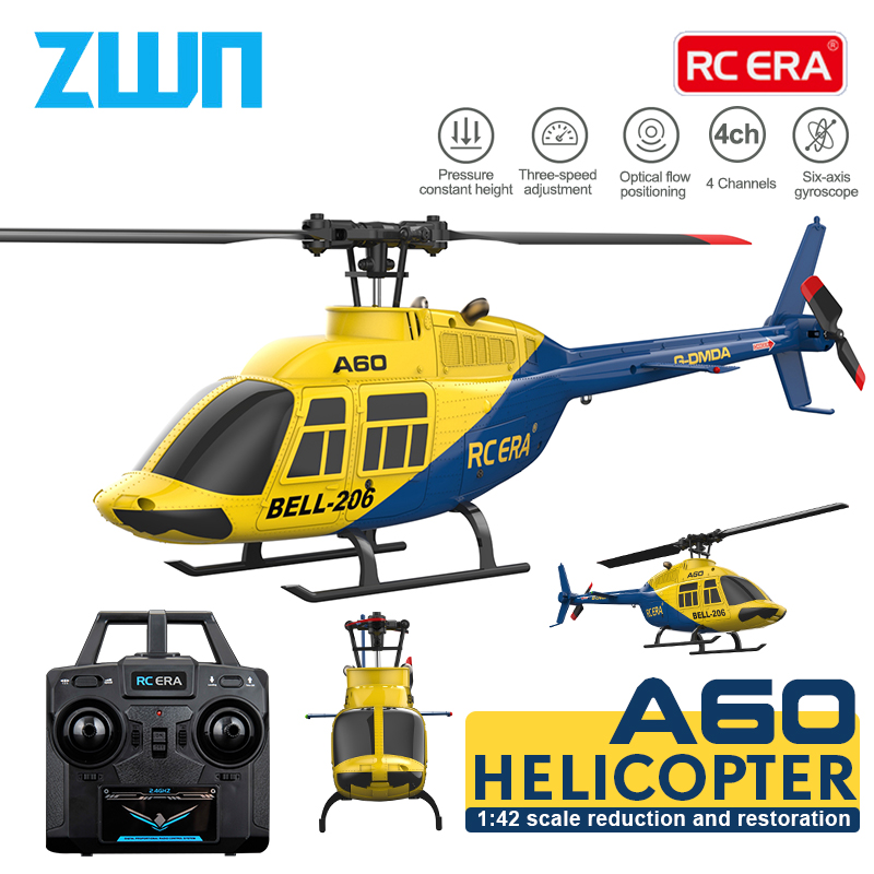 Drone Rc Bolide - เฮลิคอปเตอร์บังคับวิทยุ A60 2.4G 6 แกนไจโรสโคป 4