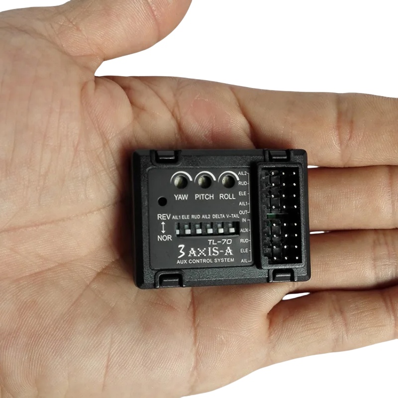 Analog Fpv Transmitter - ตัวควบคุมการบินไจโร 3 แกน TL70 ตัวปรับสมดุลอัตโนมัติสำหรับเครื่องบินบังคับวิทยุแบบปีกตรึง ปีกเดลต้า