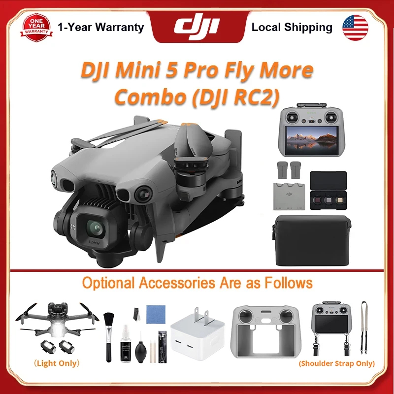 Drone E88Pro Rc 4K - ชุดโดรน DJI Mini 5 Pro Fly