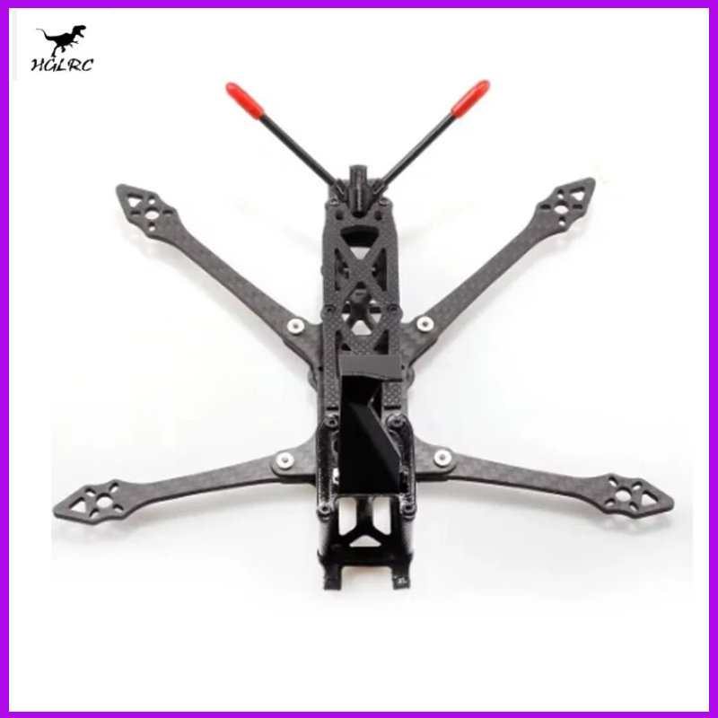 Carbon Fiber Drone Arm - ชุดโครงสร้างโดรน HGLRC Rekon4 LR ขนาด 182