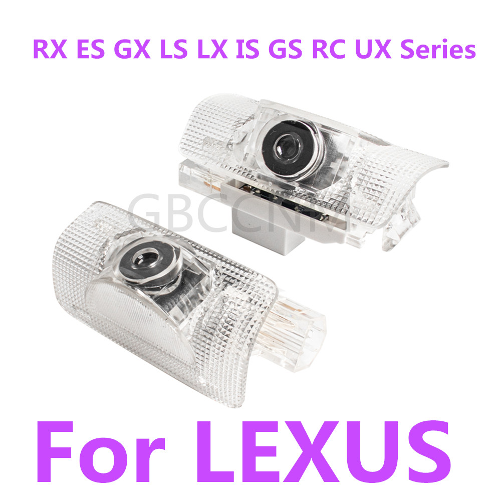 Drone Rc Bolide - หลอดไฟติดประตูรถยนต์ LED เงาผีต้อนรับอุปกรณ์เสริมสำหรับ Lexus ES350 GX460