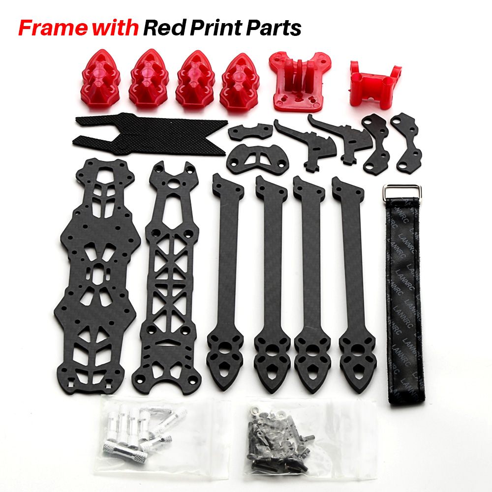 Carbon Fiber Drone Arm - โครงโดรนแข่ง FPV Mark4 ขนาด 5 นิ้ว