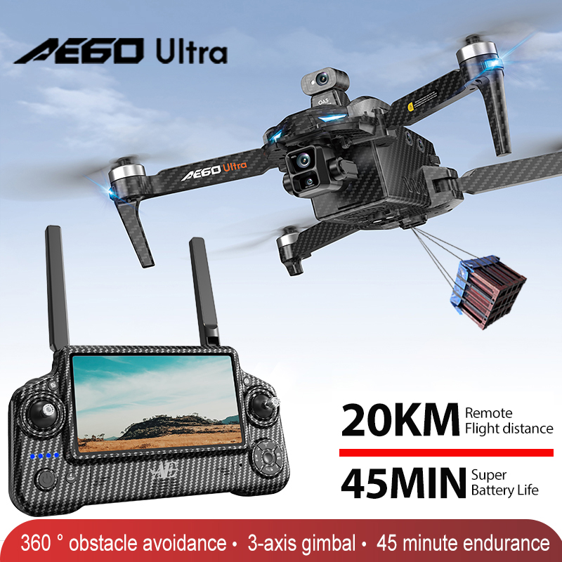 Drone Rc Harness - โดรน AE60 GPS ระดับมืออาชีพ กล้อง 8K