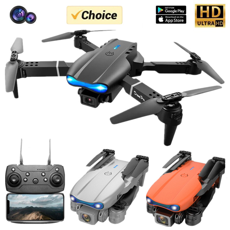 Drone Pro Rc Ufo - ใหม่ Mini Drone E99 4K WIFI