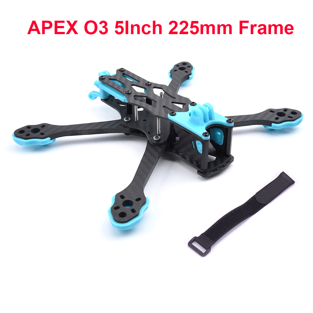 Carbon Fiber Drone Arm - ใหม่5นิ้ว225มม.225คาร์บอนไฟเบอร์ FPV 5นิ้วชุดกรอบ5.5มมสำหรับ APEX O3 FPV