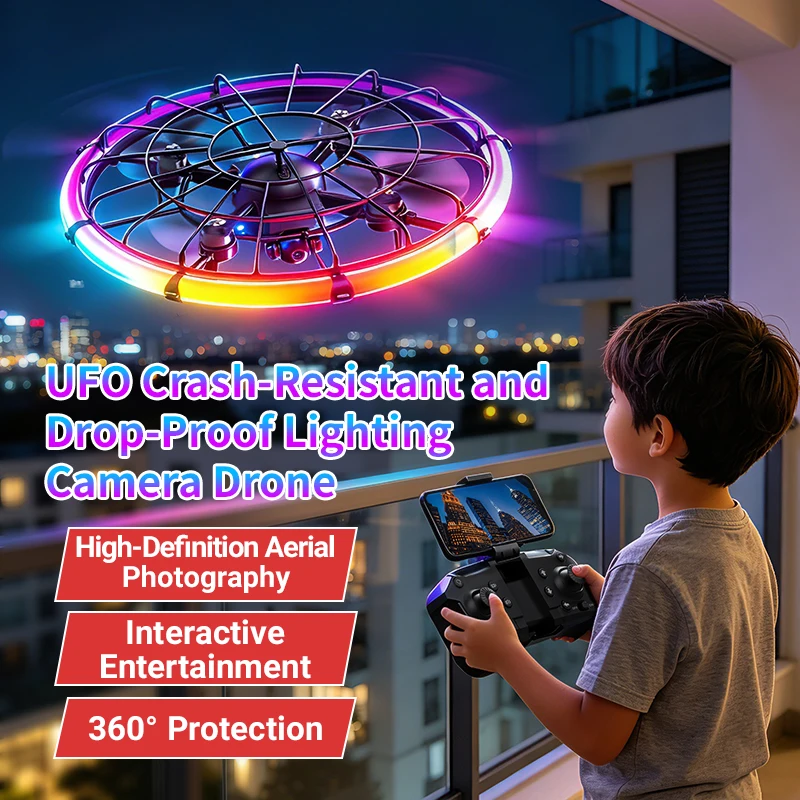 Drone Rc Ufo - โดรน JJRC H145 UFO RC พร้อมเลนส์คู่