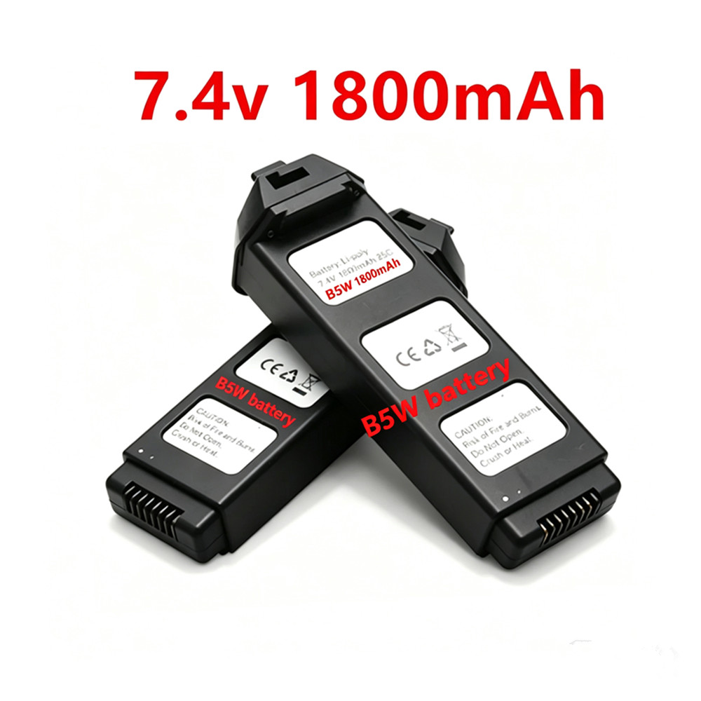 Drone Mjx Rc - แบตเตอรี่ลิโพ 7.4V 1800mAH สำหรับ MJX R/C