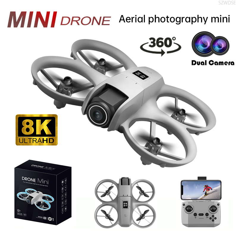 Drone Rc Ufo - โดรนขนาดเล็กพร้อมกล้องระดับมืออาชีพ โดรน 8K 5G Wifi FPV
