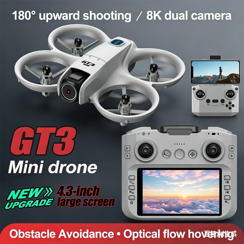 Drone Pro Rc Ufo - โดรนจิ๋ว 2026 GT3/GT3 MAX โดรน 8K