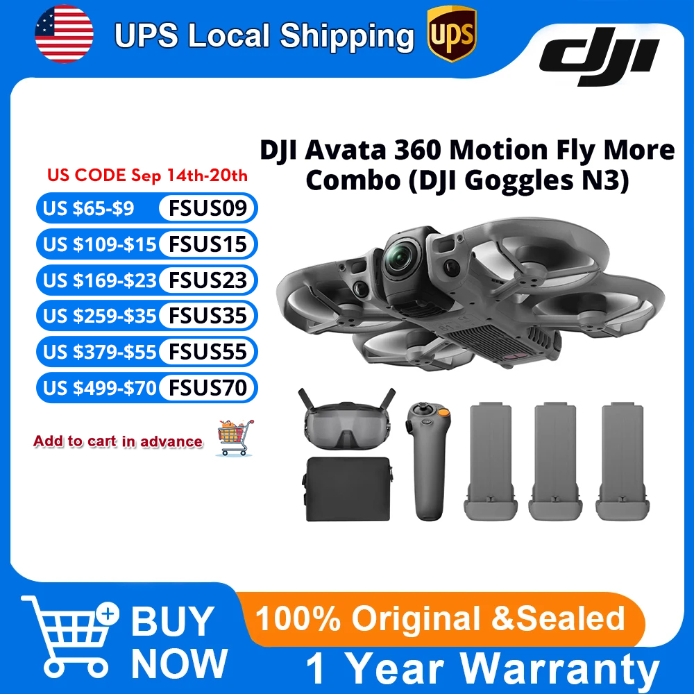 Drone Motion Rc - โดรน DJI Avata 360 Motion Fly