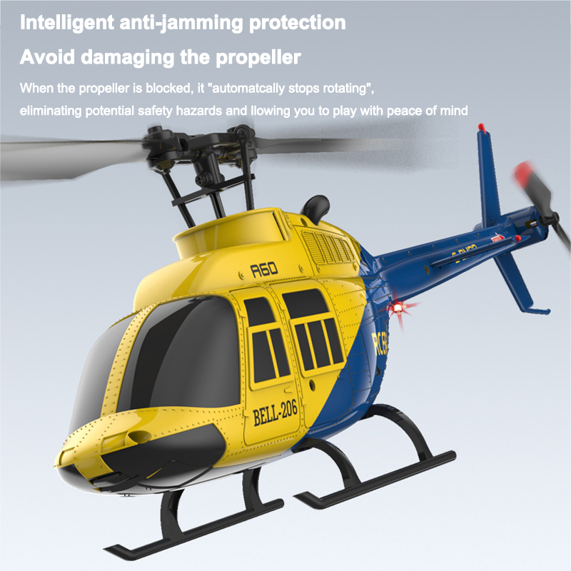 เฮลิคอปเตอร์บังคับวิทยุ A60 2. - Drone Rc Bolide บทวิจารณ์และราคา