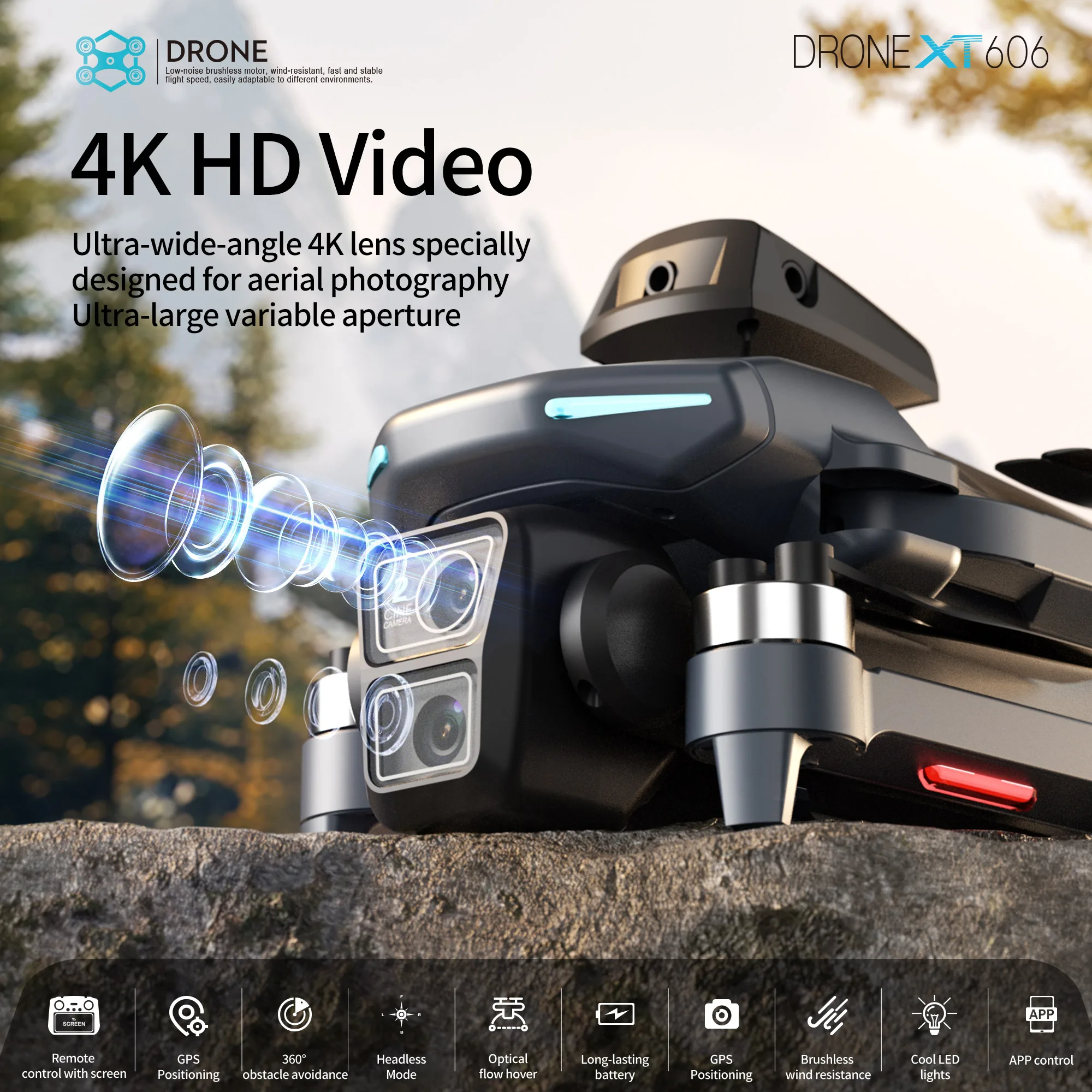 โดรนรุ่น Original XT606 ระดับม - Drone E88Pro Rc 4K บทวิจารณ์และราคา