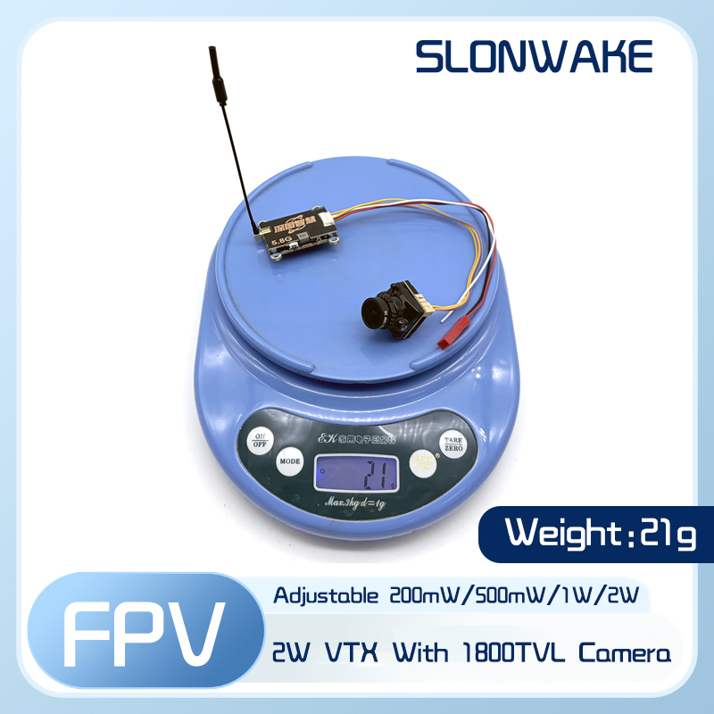 SLONWAKE 5.8G 56CH 2W เครื่องส - Fpv Camera Cmos บทวิจารณ์และราคา