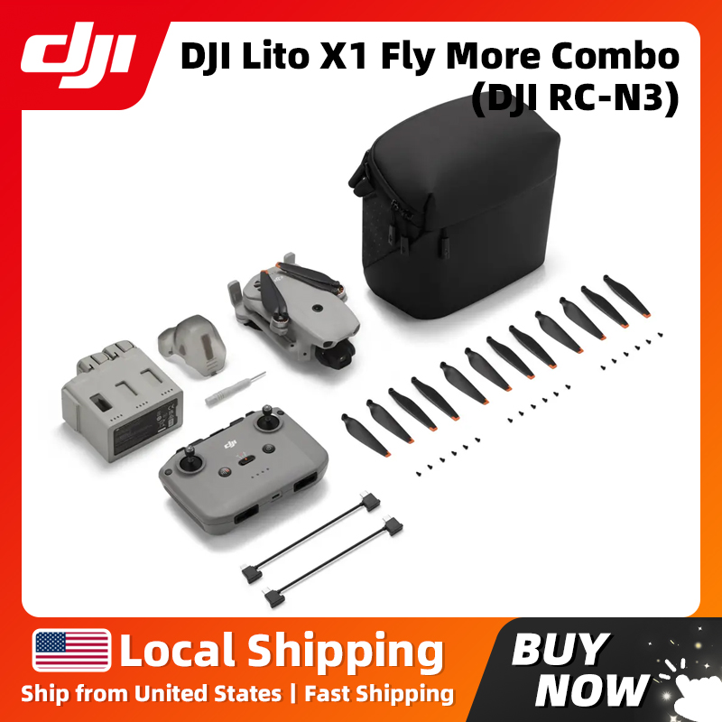 DJI Lito X1 Fly More Combo (DJ - Drone E88Pro Rc 4K บทวิจารณ์และราคา