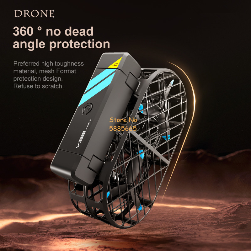 กล้อง 8K HD 360 °   การป้องกัน - Drone E88Pro Rc 4K บทวิจารณ์และราคา
