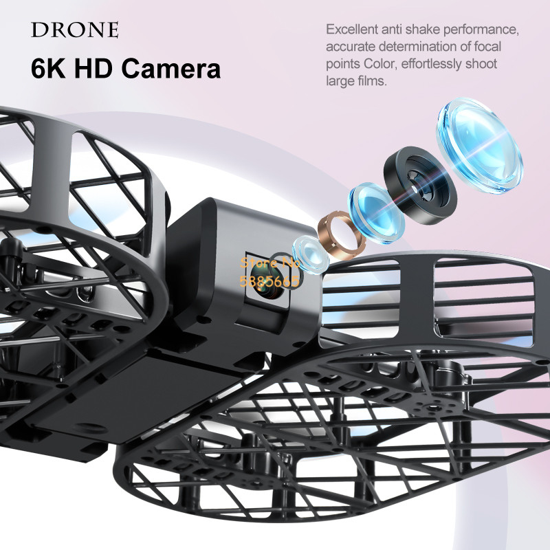 กล้อง 8K HD 360 °   การป้องกัน - Drone E88Pro Rc 4K บทวิจารณ์และราคา