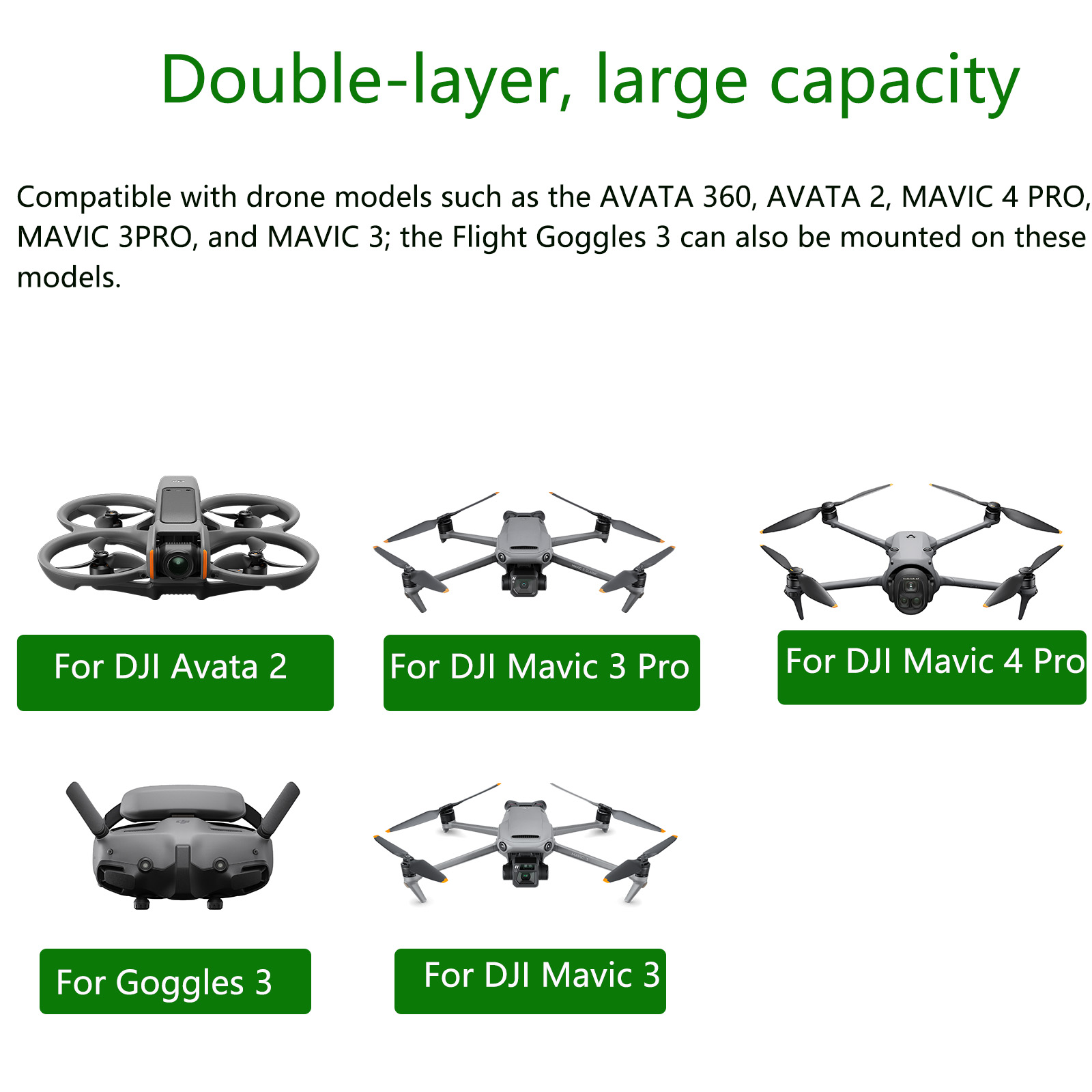 กระเป๋าเก็บของสำหรับ DJI Avata - Drone Motion Rc บทวิจารณ์และราคา