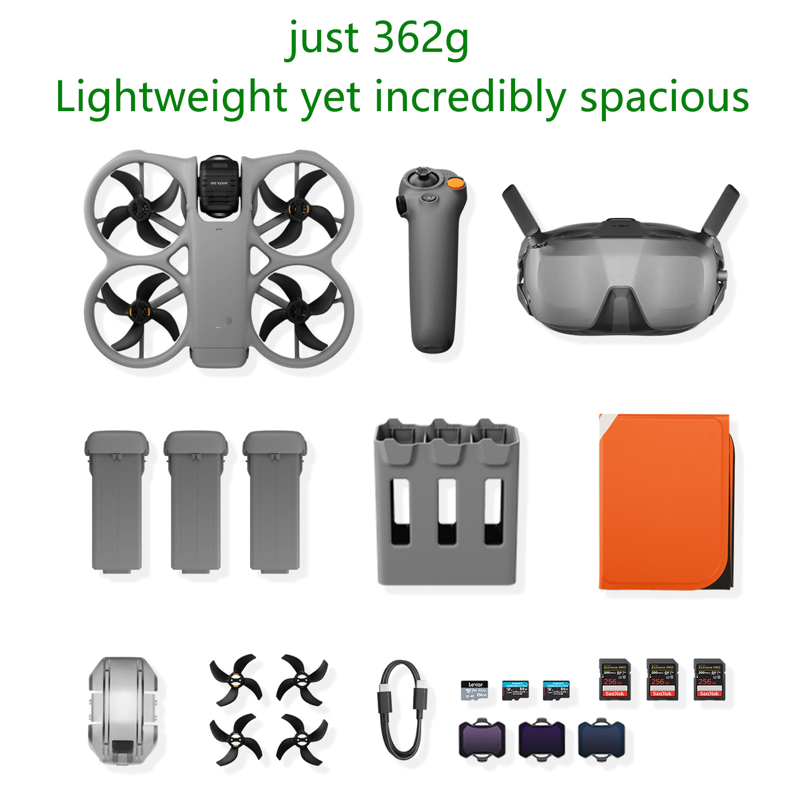 กระเป๋าเก็บของสำหรับ DJI Avata - Drone Motion Rc บทวิจารณ์และราคา