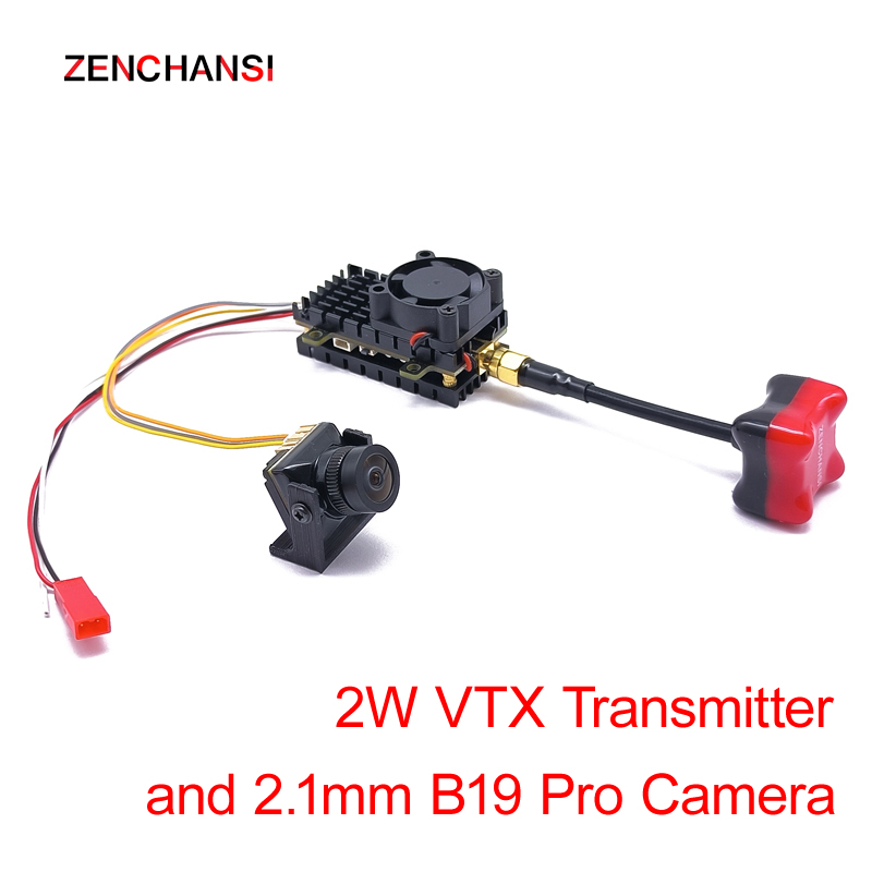 5.8G 2W เครื่องส่งสัญญาณ 2000m - Fpv Camera Cmos บทวิจารณ์และราคา