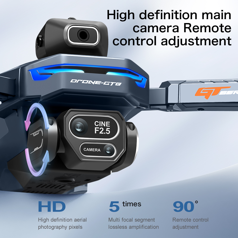 โดรน NEW GT8 HD RC 4K ระดับมือ - Drone E88Pro Rc 4K บทวิจารณ์และราคา