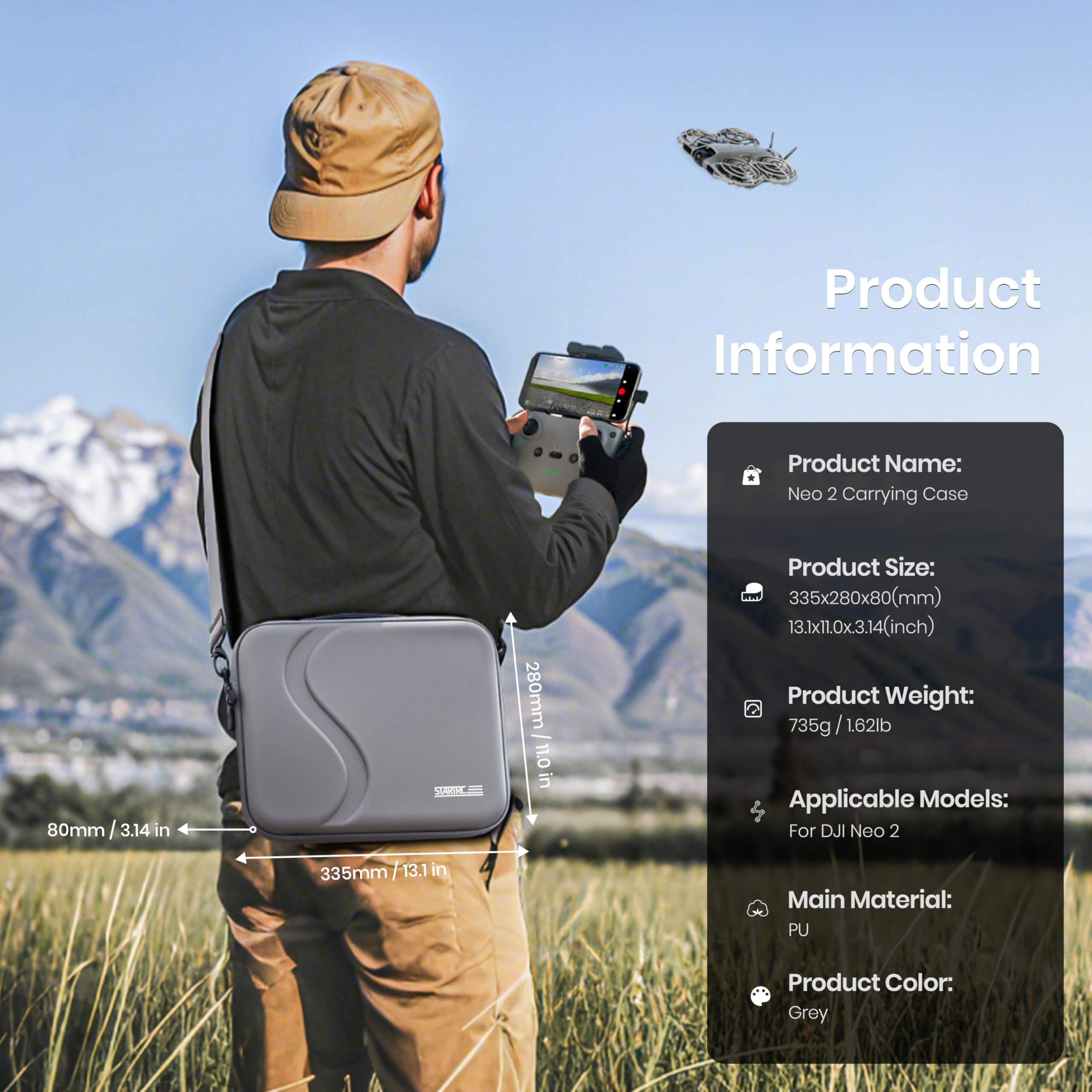 กระเป๋าใส่อุปกรณ์เสริม DJI Neo - Drone Neo Rc บทวิจารณ์และราคา