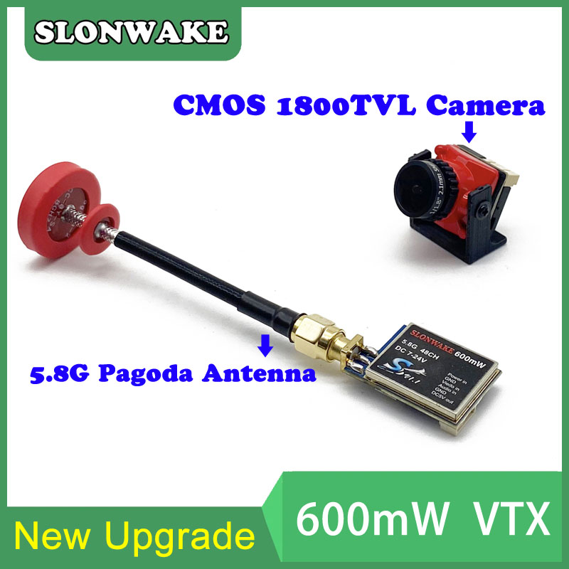 พร้อมใช้งาน 5.8G 48CH 600mW เค - Fpv Camera Cmos บทวิจารณ์และราคา