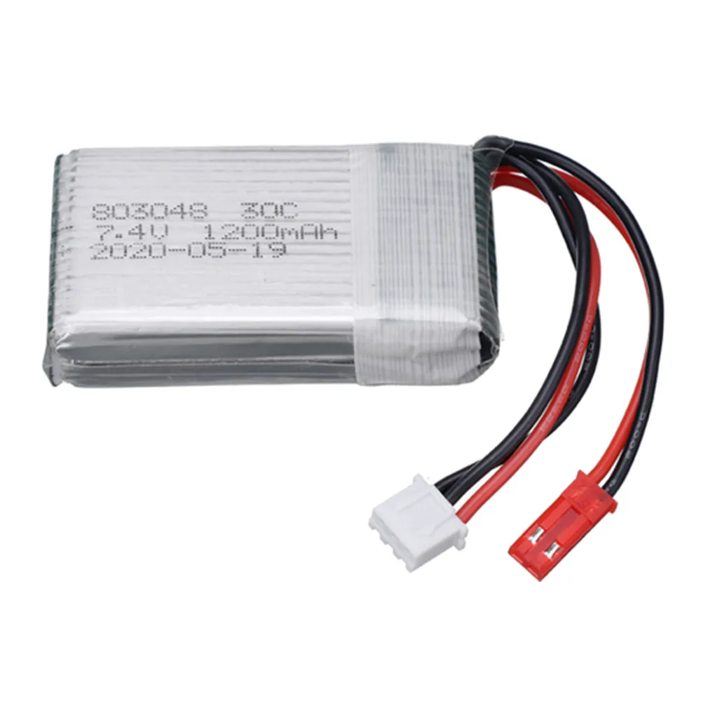 แบตเตอรี่ลิเธียมโพลิเมอร์ 7.4V - Drone Mjx Rc บทวิจารณ์และราคา