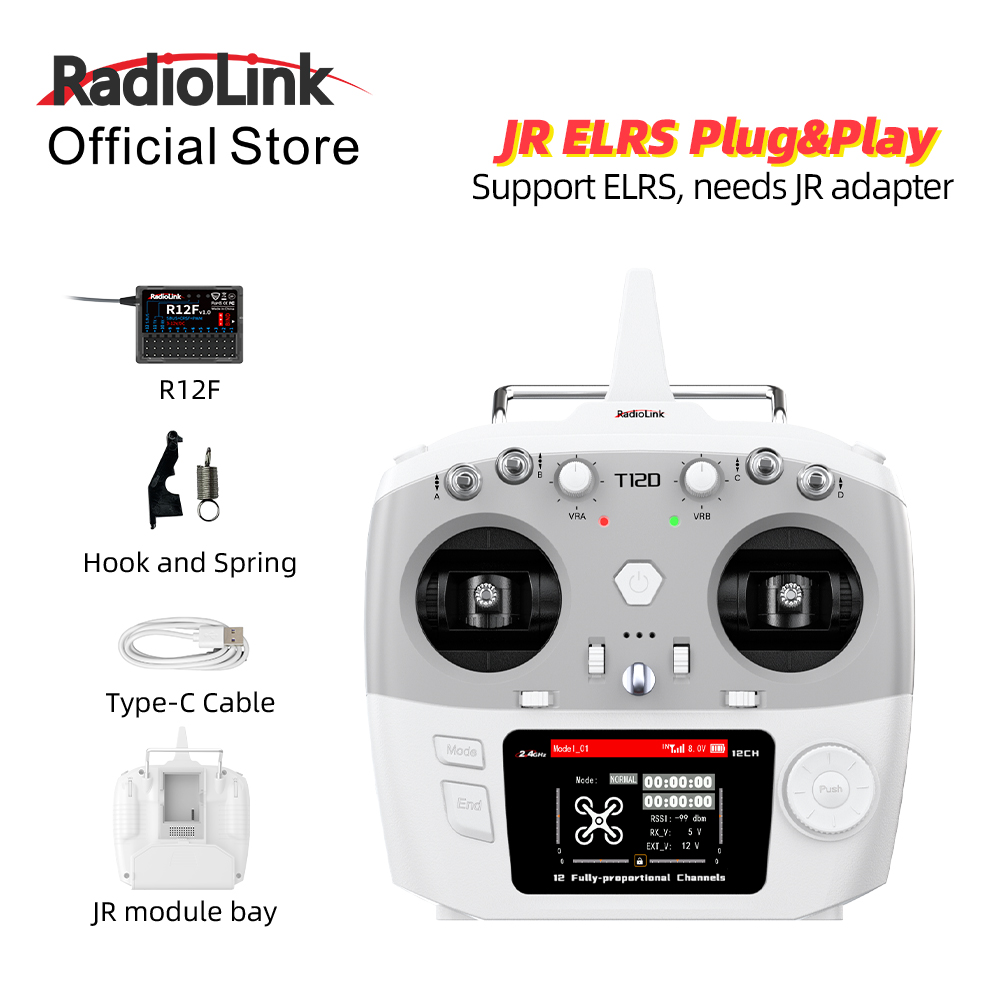 โมดูล RadioLink T12D JR 12CH 2 - Analog Fpv Transmitter บทวิจารณ์และราคา