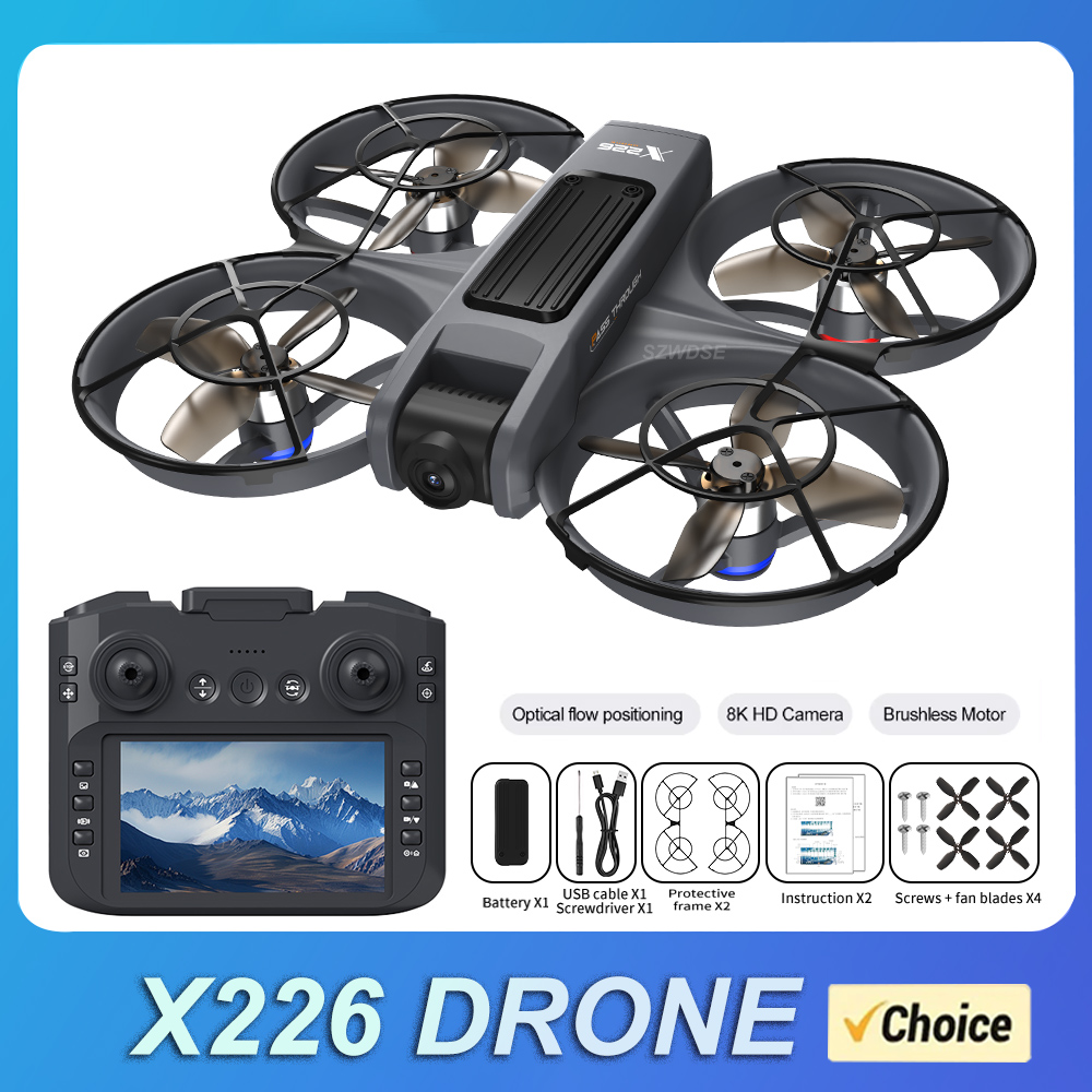 โดรนรุ่นใหม่ X226 RC 2.4G 5G W - Dron Rc Quadcopter บทวิจารณ์และราคา