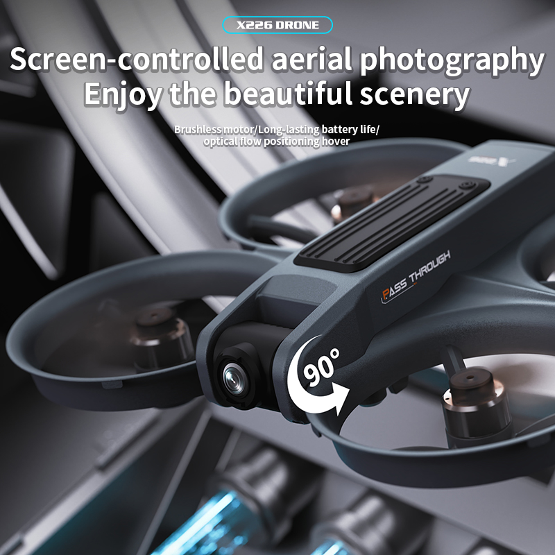 โดรนรุ่นใหม่ X226 RC 2.4G 5G W - Dron Rc Quadcopter บทวิจารณ์และราคา