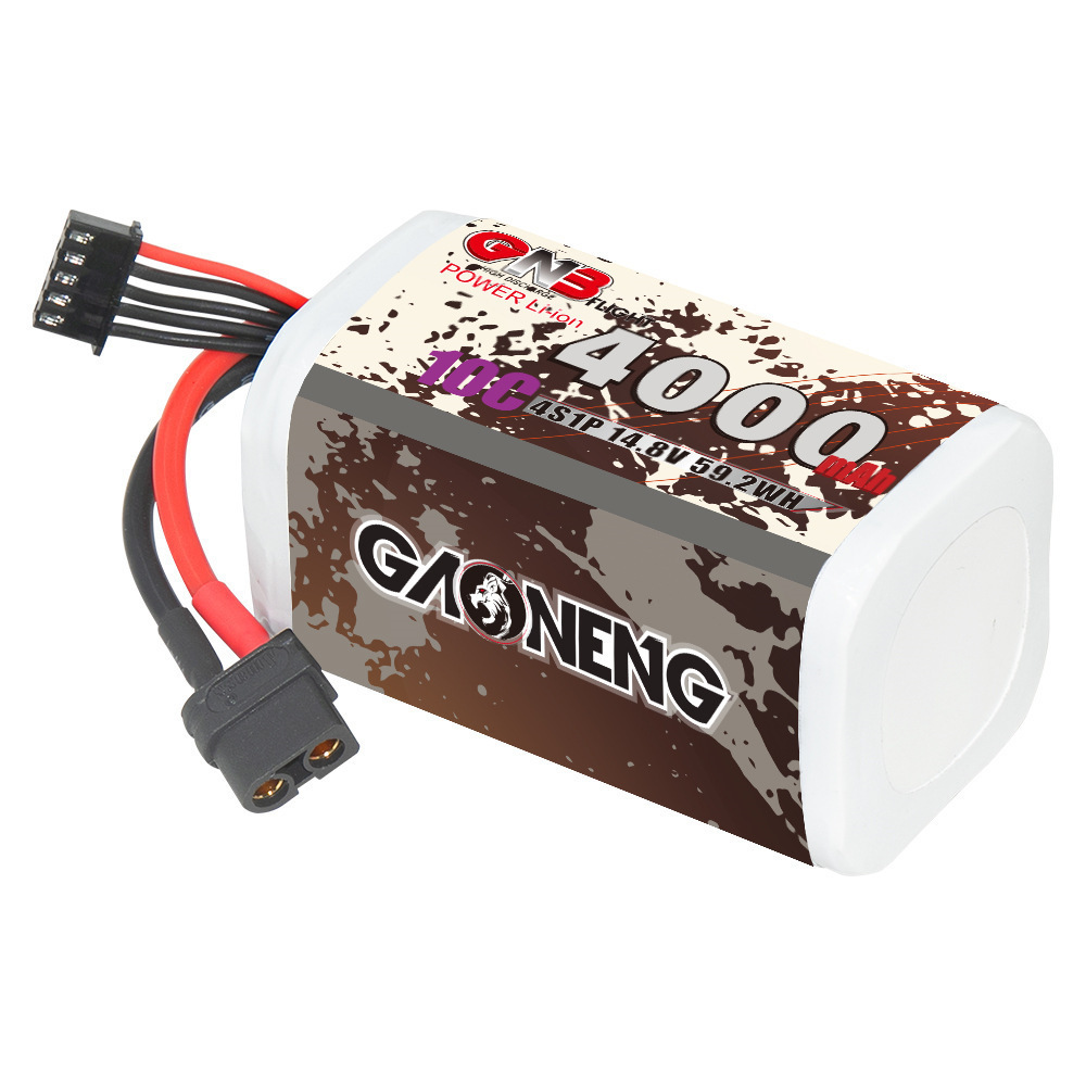 GNB 4000mAh 4S 14.8V 10C 20C พ - Drone Lipo Battery บทวิจารณ์และราคา