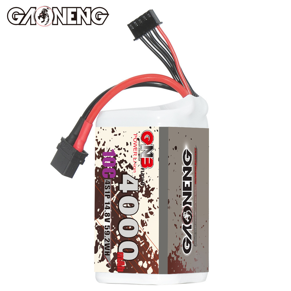GNB 4000mAh 4S 14.8V 10C 20C พ - Drone Lipo Battery บทวิจารณ์และราคา