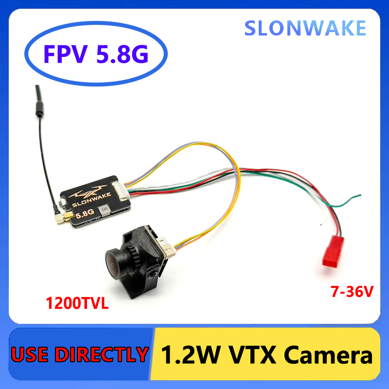 SLONWAKE 5.8G เครื่องส่งสัญญาณ - Fpv Camera Cmos บทวิจารณ์และราคา