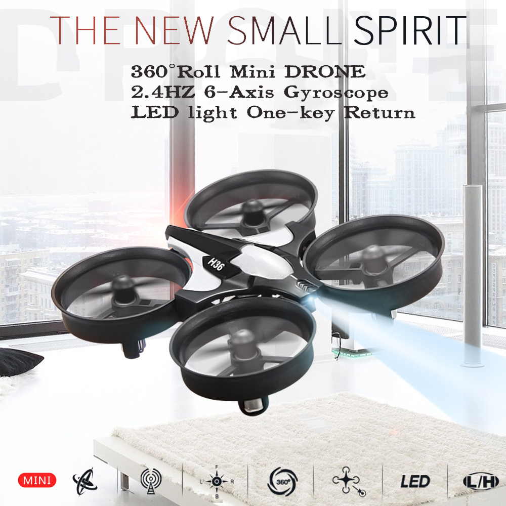 โดรนจิ๋ว JJRC H36 2.4G 6 แกน โ - Drone Pro Rc Ufo บทวิจารณ์และราคา