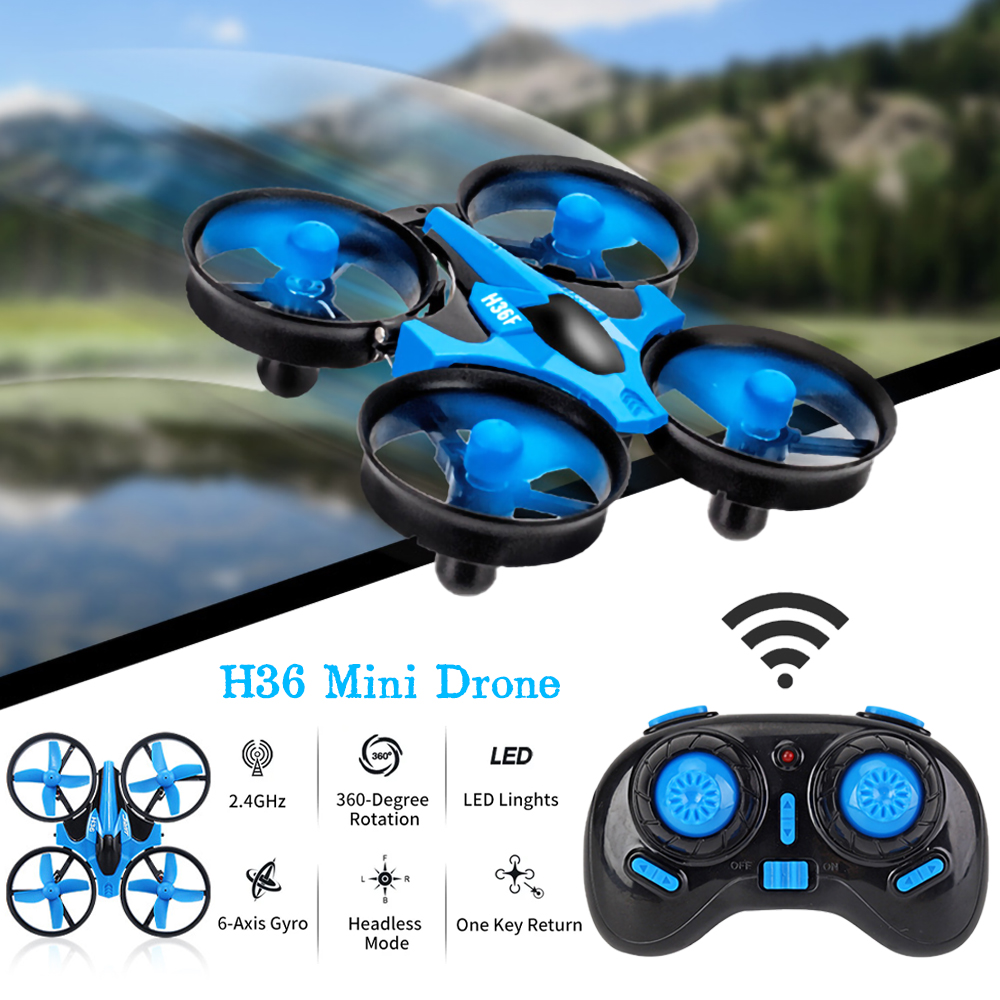 โดรนจิ๋ว JJRC H36 2.4G 6 แกน โ - Drone Pro Rc Ufo บทวิจารณ์และราคา