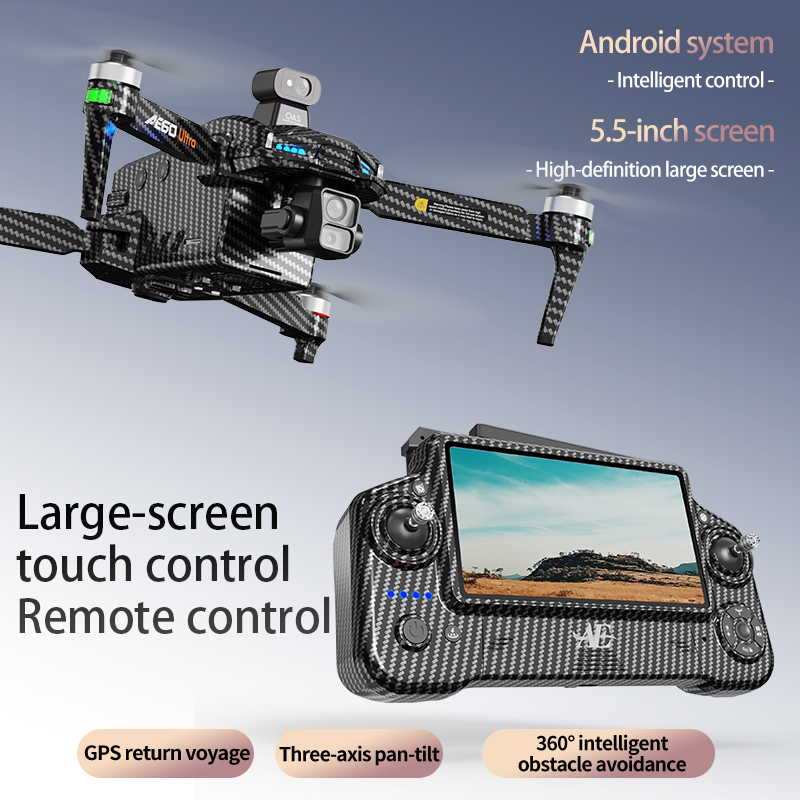 โดรน AE60 GPS ระดับมืออาชีพ กล - Drone Rc Harness บทวิจารณ์และราคา