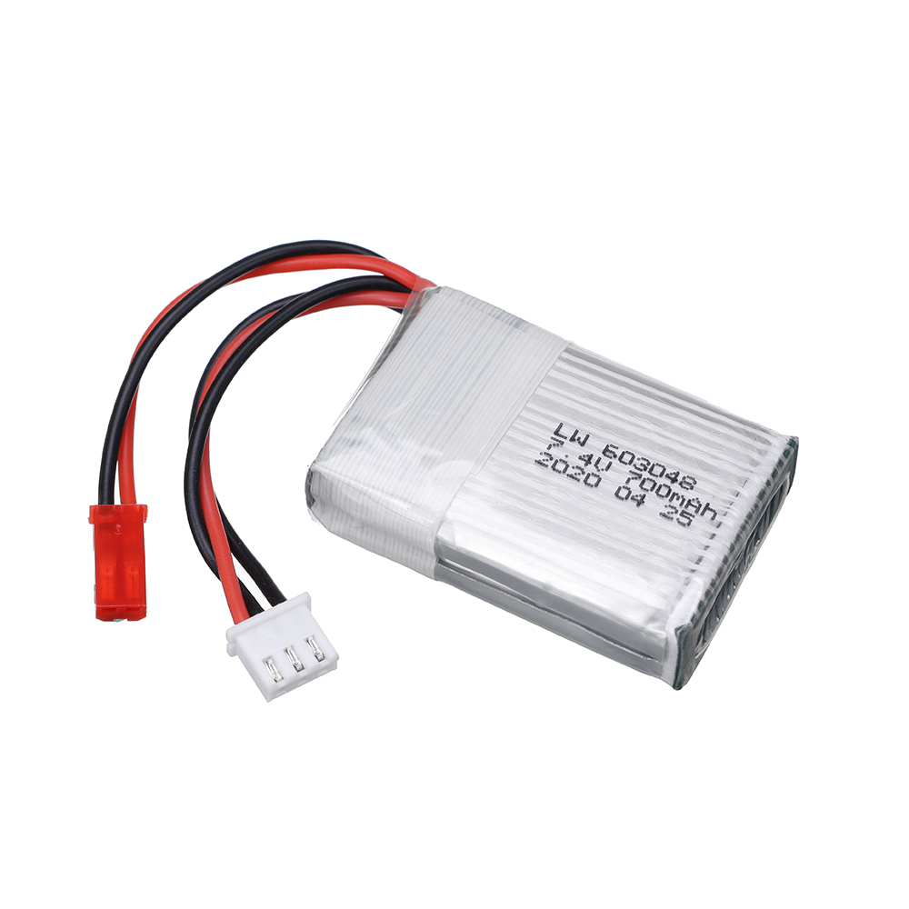 7.4V 700mAh 25c แบตเตอรี่ Lipo - Drone Mjx Rc บทวิจารณ์และราคา