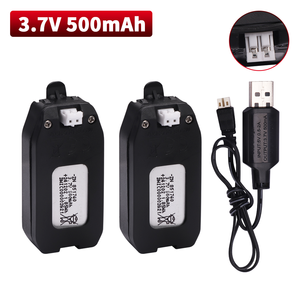3.7V 500mAh แบตเตอรี่ลิเธียมสํ - Drone Lipo Battery บทวิจารณ์และราคา