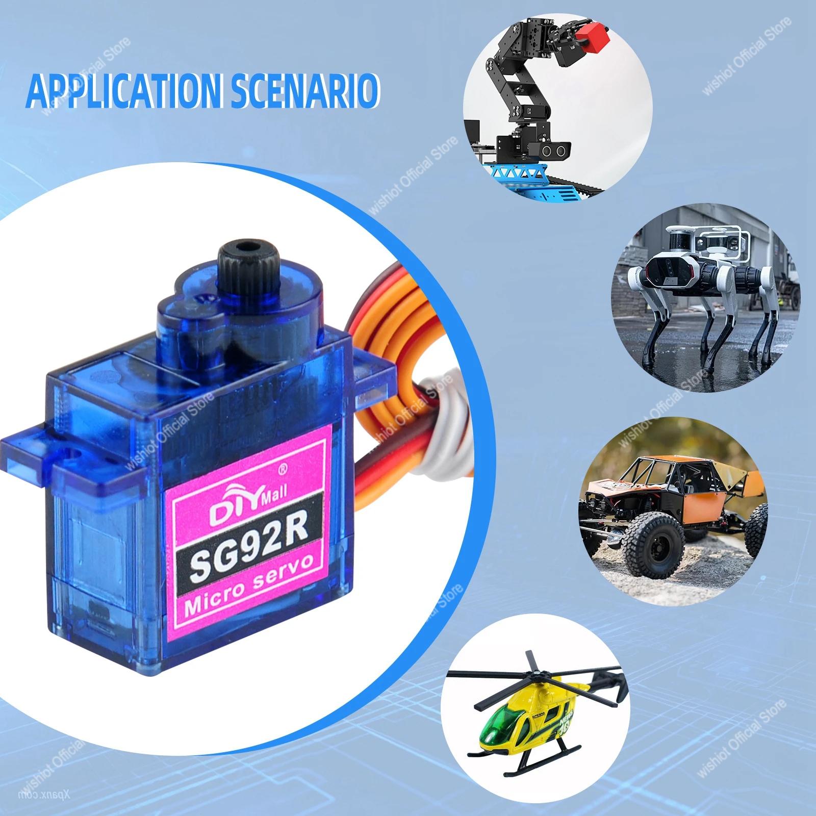 SG92R Micro Servo มอเตอร์ 4.8- - Drone Rc Leading บทวิจารณ์และราคา