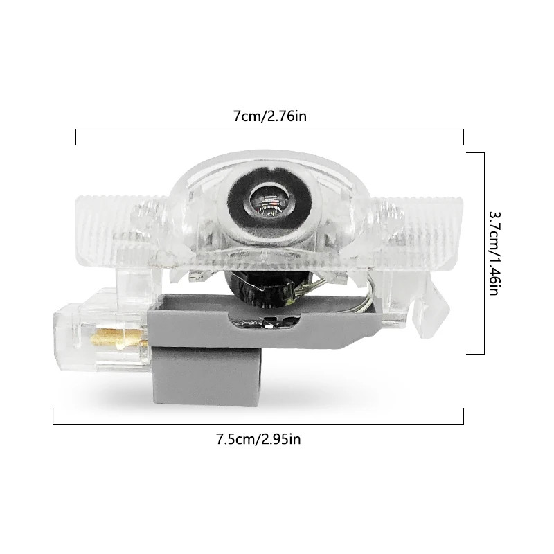 2ชิ้นโคมไฟโปรเจคเตอร์ LED โคมไ - Drone Rc Bolide บทวิจารณ์และราคา