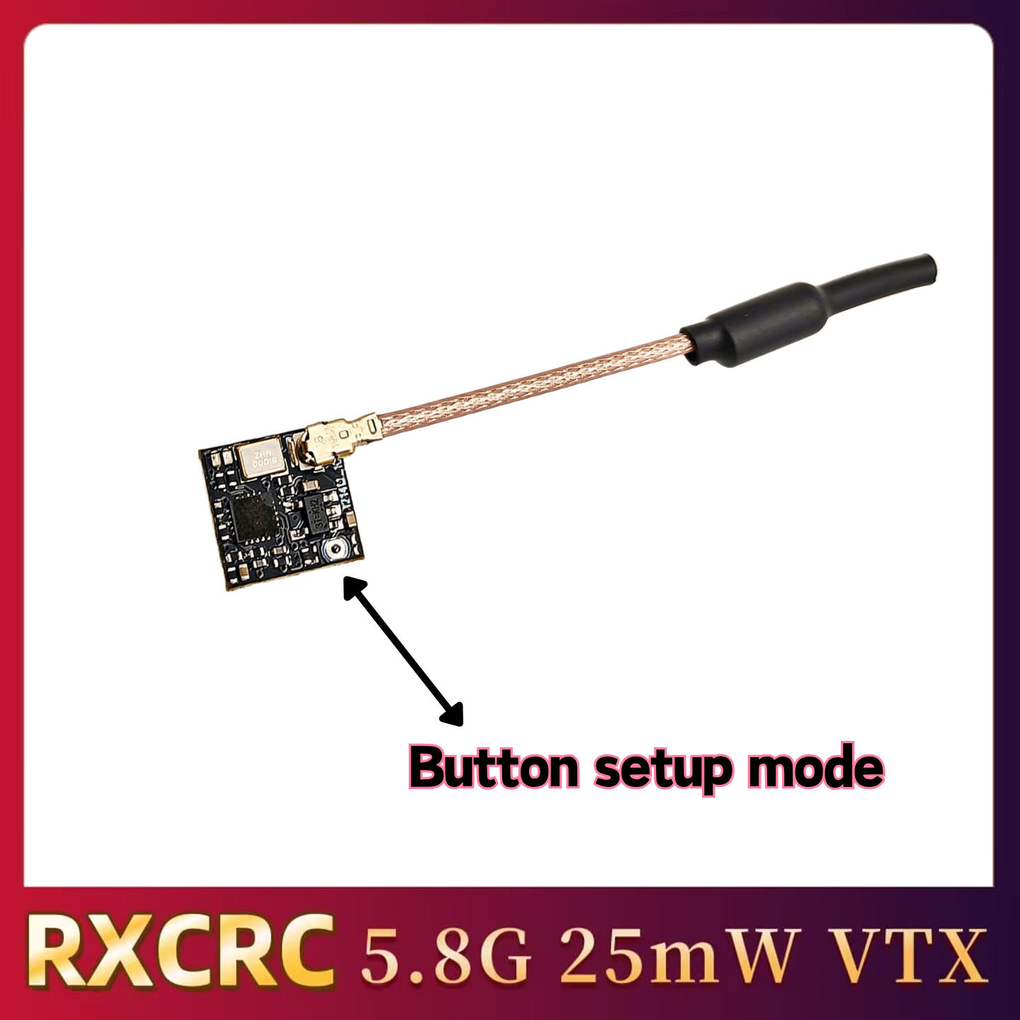 โมดูลส่งสัญญาณวิดีโอแบบอนาล็อก - Analog Fpv Transmitter บทวิจารณ์และราคา