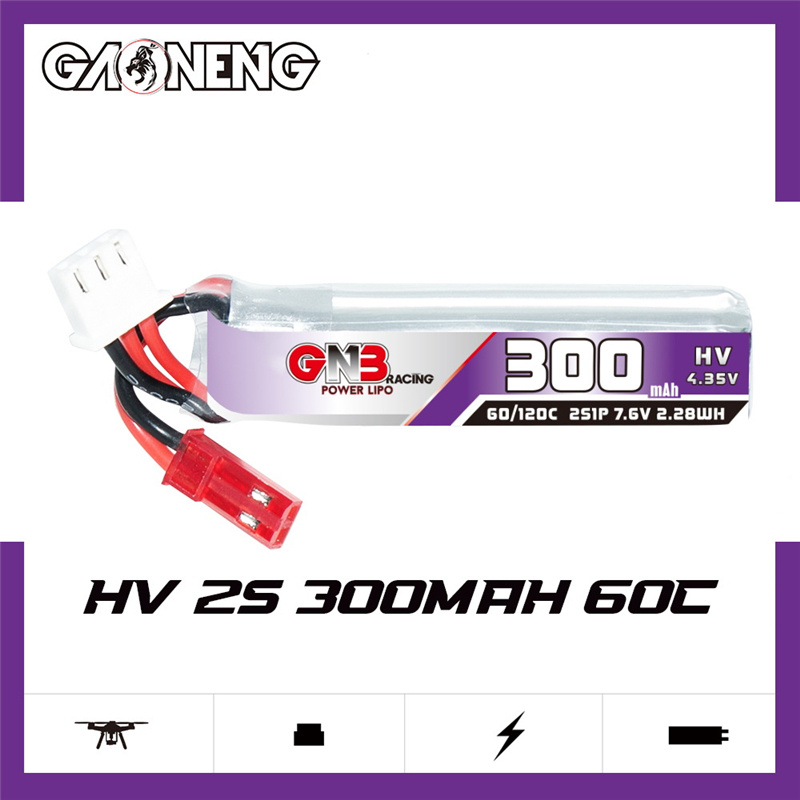 GAONENG GNB 2S 7.6V 300mAh 60C - Drone Lipo Battery บทวิจารณ์และราคา